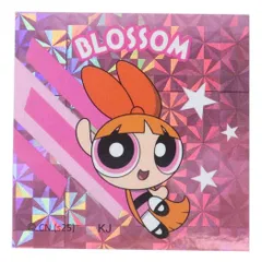 【メール便】パワーパフガールズ ステッカー コレキラステッカー BLOSSOM1 カミオジャパン デコシール キャラクター グッズ 
