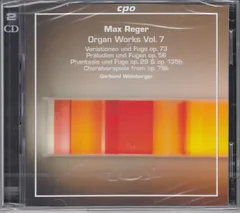 [2SACD(Hybrid)/Cpo]レーガー:変奏曲とフーガOp.72&幻想曲とフーガOp.29&幻想曲とフーガOp.135b他/ゲルハルト・ヴァインベルガー(org) 2019-2020