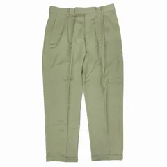 新品未使用 22AW ワコマリア ドーメル ワンタック トラウザーズ パンツ L 新品未使用 22AW ワコマリア ドーメル ワンタック トラウザーズ