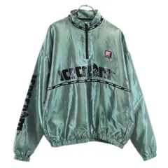 アイスクリーム ハーフジップ プルオーバー L グリーン icecream 長袖 ロゴ メンズ 【中古】  【230904】