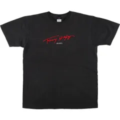 古着 ~00年代 トミーヒルフィガー TOMMY HILFIGER JEANS 半袖 ロゴTシャツ メンズM相当/eaa539001