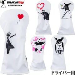 Banksy バンクシー ゴルフ BAHC-01DR ドライバー用ヘッドカバー【Balloon Girl/Flower Bomber/Love Rat/Keep It Real/Panda Gun】のサムネイル