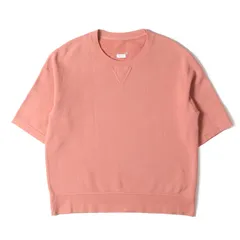 新品同様 visvim ビズビム スウェット サイズ:2 24SS ガーメントダイ加工 半袖 スウェットシャツ JUMBO SB SWEAT S/S DMGD U.D. ピンク トップス トレーナー【メンズ】のサムネイル