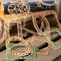 NS226｜コラージュ 素材 デザインペーパー 素材紙 背景紙 コラージュ シール フレークシール まとめ売り セット 手帳 手帳素材 手帳デコ