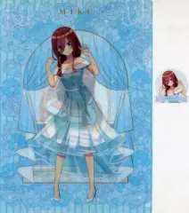 【中古】クリアファイル 中野三玖/全身 A4クリアファイル＆ステッカーセット 「DMMくじ 映画 五等分の花嫁～アニメ放送から5周年記念パーティー～」 D-8賞