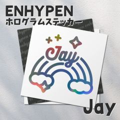 ホログラムステッカー／ENHYPEN ジェイ17（レインボー）