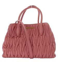 2025年最新】ミュウミュウ MIUMIU ハンドバッグ 斜め掛け