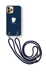 nubia S2 5G A504ZT ヌビア S2 スマホケース スマホショルダー かわいい ビションフリーゼ 白い犬 ワンポイント ストラップ 調節可能 152cm  カラー05