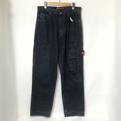 MECCA デニムパンツ バギーパンツ ジーンズ Gパン ワイドパンツ JEANS カジュアル 古着 メンズ サイズ32 L相当 メッカ ボトムス A13511◆