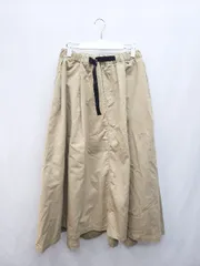 ◇ niko and … ニコアンド ロング フレア スカート サイズ3 ベージュ レディース P  【1405230009264】