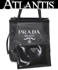 ❤️ プラダ PRADAメッシュ バッグ ブラック ❤️
