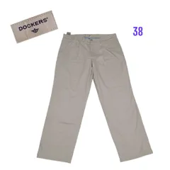 ドッカーズメンズチノパンツベージュ38股下77㎝ DOCKERS  HH00586のサムネイル