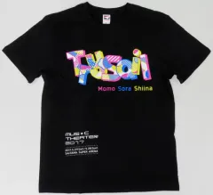 【中古】Tシャツ(女性アイドル) TrySail Tシャツ ブラック Mサイズ 「MUSIC THEATER 2017」