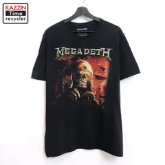 00s メガデス Megadeth バンドＴシャツ メンズ 表記XLサイズ
