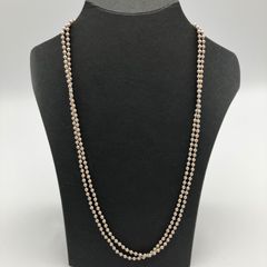 ◇ TIFFANY ボールチェーンネックレス シルバー ロング