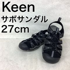 Keen サボサンダル 27cm クリアウォーター CNXブラック  キーン ＊me082