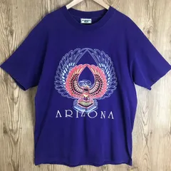 USA製 90s VINTAGE Lee ネイティブ柄 ARIZONA プリント Tシャツ メンズ Lサイズ 90年代 アメリカ製 リー ヴィンテージ ビンテージ ストリート アメカジ 古着 e24052718
