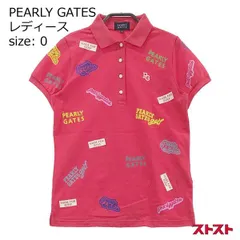 PEARLY GATES パーリーゲイツ 半袖ポロシャツ 0 ［240101022725］#