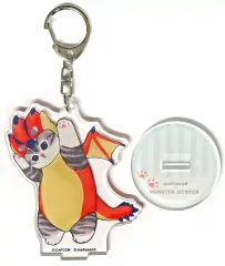 【中古】雑貨 オトモアイルー(リオレウス) 「モンスターハンター×mofusand トレーディングアクリルスタンドキーホルダー」