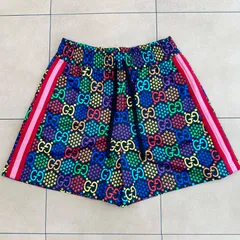 20SS GUCCI グッチ サイケデリック シルク ショートパンツ ショーツ　大人気Sサイズのサムネイル