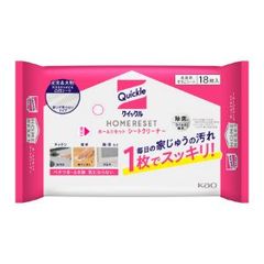 「花王」クイックル　ホームリセット　シートクリーナー　18枚入