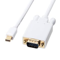 [신품] 산와 서플라이 미니 DisplayPort-VGA 변환 케이블 3m KC-MDPVA30