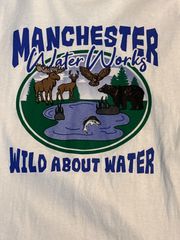 マンチェスター　Manchester Water Works　スポンサー　コカコーラ　ヴィンテージ　ｔシャツ