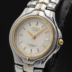 希少　極美品　稼働品　CITIZEN　シチズン　エクシード　シルバー　クォーツ 2025年最新】exceed シチズン 14の人気アイテム - メルカリ
