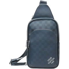 ルイ・ヴィトン　LOUIS VUITTON　ダミエアンフィニ　ボディバッグ/ショルダーバッグ　アヴェニュー・スリングバッグ　N40439　ネイビー