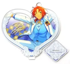 【中古】アクリルスタンド・アクリルパネル 月永レオ 「あんさんぶるスターズ! 4周年 ハートアクリルスタンド C」 中国限定