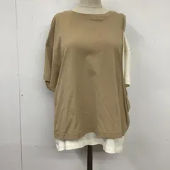 JEANASIS ジーナシス カットソー 半袖 JS063219SB レイヤード風