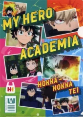 【中古】クリアファイル 集合(アニメ名シーン) A4クリアファイル 「僕のヒーローアカデミア×ほっかほっか亭 ヒーローは食べてかつ! キャンペーン 第1弾」 対象商品購入特典
