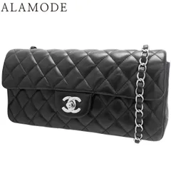 CHANEL(シャネル) マトラッセ ココマーク チェーンショルダーバッグ ショルダーバッグ 肩掛け ハンドバッグ ラムスキン ブラック黒 シルバー金具 レディース 40802135163【中古】【アラモード】