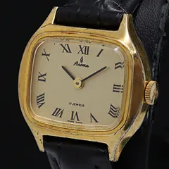 Yahoo!オークション - AROMAアロマスイス21jewels自動巻ジャンク