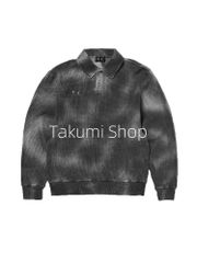 THUG CLUB サグクラブ ポロシャツ 長袖 Lサイズ 刺繍入り