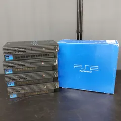 【D11896】 ソニー PS2 5台セット 箱付き SCPH-30000 他 SCPH-30000 2台/SCPH-15000/SCPH-50000 各1台　※ジャンク※