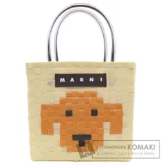MARNI MARKET 限定　ブルー　犬顔かごバッグ　いぬ　わんちゃん MARNI MARKET 限定 ブルー 犬顔かごバッグ いぬ わんちゃん