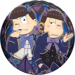 【中古】バッジ・ピンズ(キャラクター) カラ松＆一松 「えいがのおそ松さん 悪魔アイドル in マルイ ペア缶バッジコレクション 悪魔アイドルVer.」