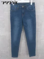 ◇ antiqua アンティカ ストレッチ デニム スキニー パンツ サイズS インディゴ レディース 【中古】 【1002802455230】