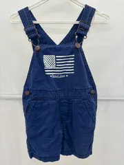 【送料込】OSHKOSH オーバーオール　オシュコシュ　海外限定デザイン　デニム