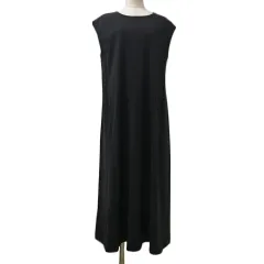 フリークスストア FREAKS STORE ワンピース フレア Aライン ロング 無地 ノースリーブ FREE 黒 グレー ブラック