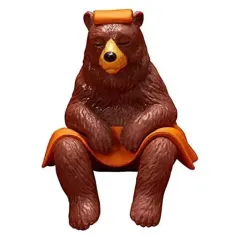 【中古】トレーディングフィギュア クマ 「どうぶつサウナ5」