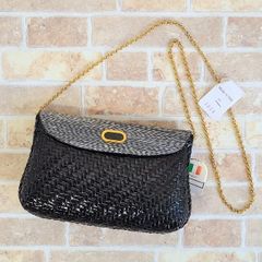 ペリーコ A4可能かごバッグ トートバッグ レザー＊ラフィア PELLICO