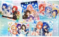 [중고] 잡화 마야 & 코코아 & 치노 & 메그 & 치야 & 샤로 특대 멀티 크로스 [캬라토 복권 주문은 토끼입니까? BLOOM ~ Rabbit Hoodies ~] 마지막 상