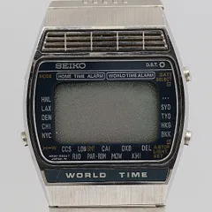 激レア中古動品◇A239-502A◆セイコー ワールドタイム アトラス◇世界地図 SEIKO / WORLD TIME A239 ATLUS | UTDESIGN