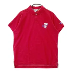 サイズ：XS CHAMPION GOLF チャンピオンゴルフ × PEANUTS 半袖ポロシャツ  レッド系 [240101470530] ゴルフウェア レディース ストスト