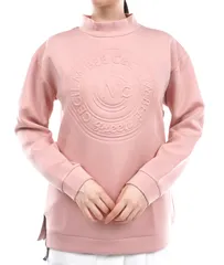 【CECIL McBEE green】エンボスロゴ モックネックスウェット（ﾋﾟﾝｸ）《Sサイズ》  M361