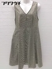 ◇ 179/WG イチナナキュウ/ダブルジー ノースリーブ 膝下丈 ワンピース サイズ38 ブラウン系 ベージュ系 レディース 【中古】 【1103040003211】のサムネイル