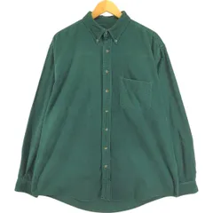 古着 00年代 エディーバウアー Eddie Bauer 長袖 ボタンダウン コーデュロイシャツ メンズL相当/eaa544365