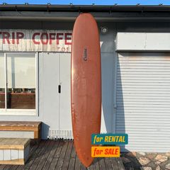 送料別途ご請求 ロングボード シングルフィン CREME SURFBOARDS / FAT CAT 9’5” クリーム サーフボード ファットキャット